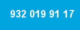 932 019 91 17 932 019 91 17